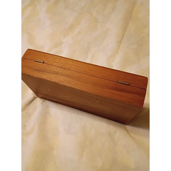 Vtg 60s Johnys Gems 9pc Cocktail Bar Set Plated Bangkok Thailand Wood Box - Picture 13 of 14